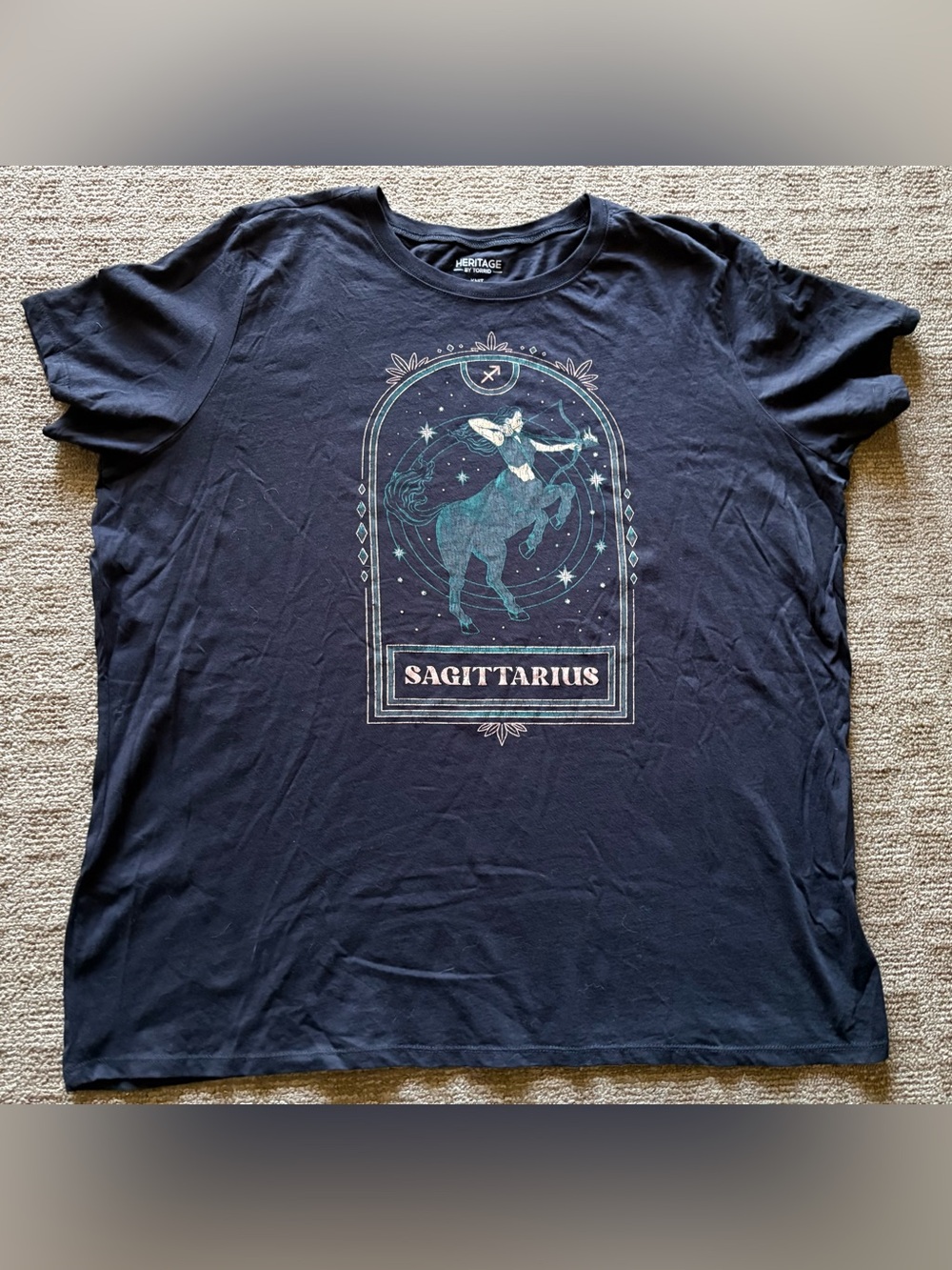 Torrid Sagittarius Graphic Tee (size 2)